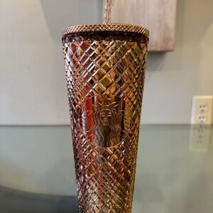 Starbucks Rose Gold Tumbler